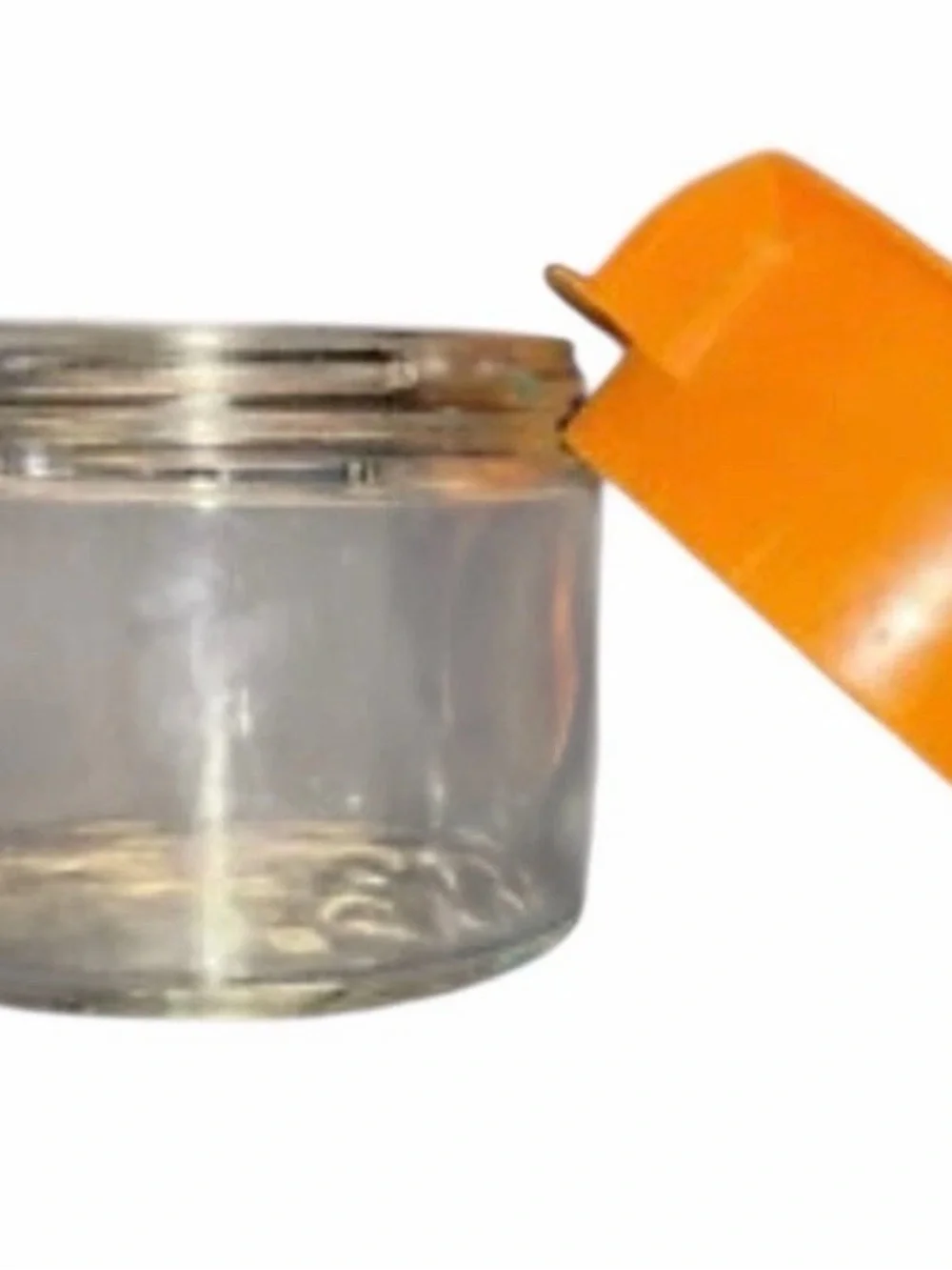 Clear Glass Juicer Orange lid for Oranges and lemons